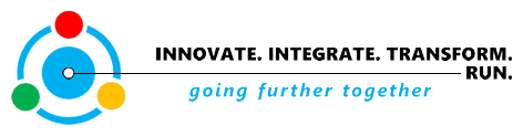 Innovate. Integrate. Transform. Run. Logo