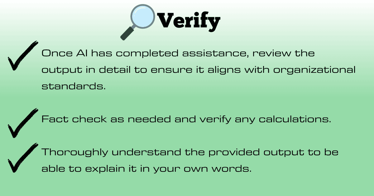 verify ai framework